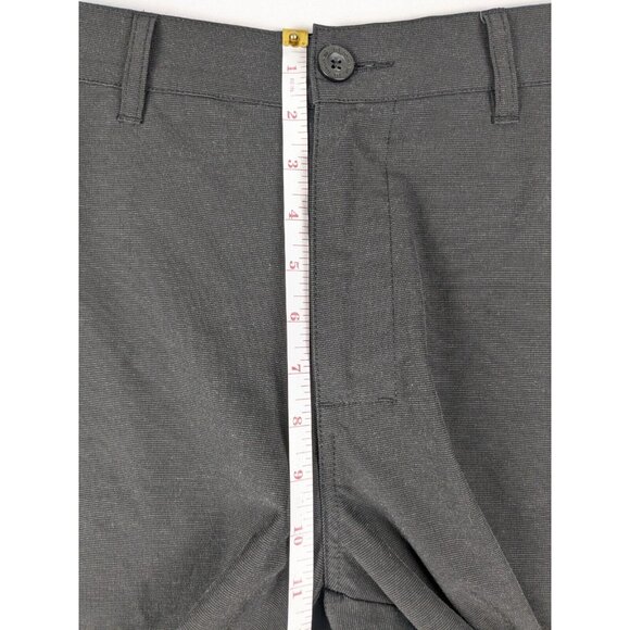 Travis Mathew Shorts Mens 36 Black Sand Harbour Flat Front Performance Golf - Picture 4 of 11